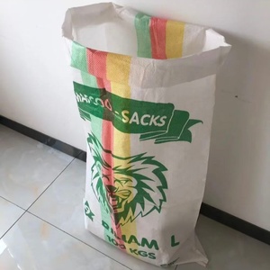 Sac en polypropylène tissé 73*135CM EL 9 PpWoven 50kg 100kg pour l'emballage du riz, du sucre, de la farine, des céréales, du maïs, des <span class=keywords><strong>engrais</strong></span>, des aliments pour volailles - Product Image 1
