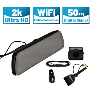 Caméra de tableau de bord miroir, caméra de rétroviseur 9,35'', caméra de tableau de bord WiFi/GPS, caméra avant et arrière pour voiture, TV pour Xiaomi BYD Ti7 Denza - Product Image 1