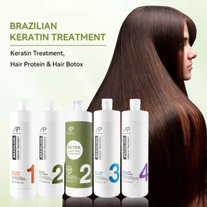 AP Botox Keratin Hair Treatment Formaldehyde Free Hair Straightening Natural Keratin Professional Treatment