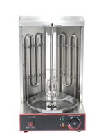 Machine à brochettes de kebab électrique automatique de petite taille, idéale pour les usages commerciaux et industriels