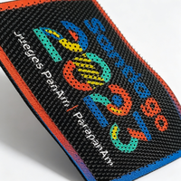 Autocollants en caoutchouc avec logo 3D en relief, patchs personnalisés à presser à chaud, étiquettes en silicone à transfert thermique pour vêtements, vêtements de sport, habillement