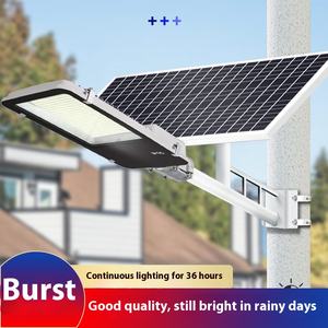 Yeni kırsal açık güneş sokak otomatik akıllı bahçe projektör uzaktan kumanda LED IP67 duvar kol duvar diş fırçası mühendislik - Product Image 2