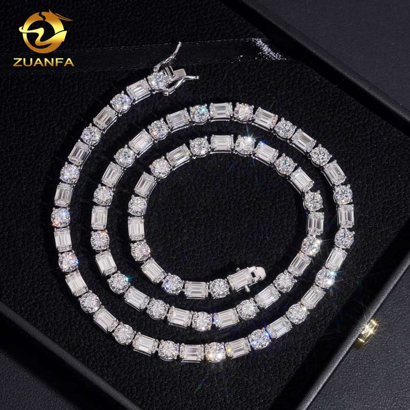 6MM Hip Hop Men 925 Sterling