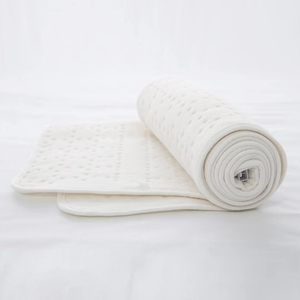 2024 Nieuwe Trend Ultrasone Elektrische Onderdeken, 0-1-2-3-0 Warmte-Instellingen, Niet-Geweven Stof, 150*80Cm, Snelle Verwarming - Product Image 1