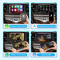 Interfaz Inalámbrica Carplay para Infiniti QX60 Q70 2015-2019, Android Auto, Miracast, AirPlay, Distribuidor Mayorista