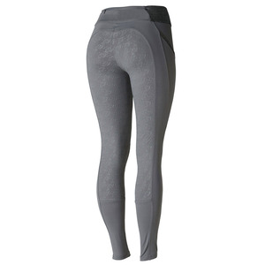Collants d'équitation en cuir véritable pour femmes, confortables, pantalons d'équitation, leggings taille haute - Product Image 2