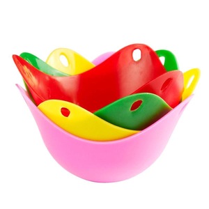 Tazas de silicona económicas sin BPA para cocinar huevos pochés y vaporizador de huevos con soporte de anillo, aptas para lavavajillas y ecológicas - Product Image 5