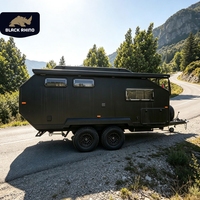 Remorque de camping de luxe 4x4 tout-terrain, grande caravane hybride tout-terrain, caravane de camping Arazi Kamp Karavani