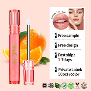 Trucco di lunga durata naturale fruttato luccicante lucidalabbra neutro senza Logo rossetto idratante lucido - Product Image 5