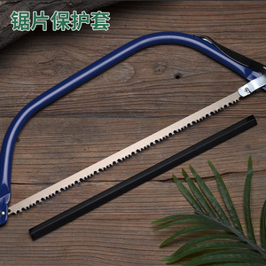 Double Bend Bow Saw 480mm Blade Alloy Steel Frame For Woodworking Logging - Product Image 2