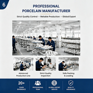 <span class=keywords><strong>Service</strong></span> <span class=keywords><strong>de</strong></span> vaisselle en <span class=keywords><strong>porcelaine</strong></span> <span class=keywords><strong>de</strong></span> qualité alimentaire pour un usage quotidien à la maison et pour les banquets. - Product Image 6