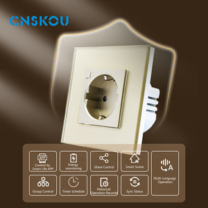 CNSKOU European Smart Socket 16A ZIGBEE 3.0 Wi-Fi Remote Control Timing Overload Protection Wall Plug - Product Image 5