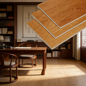 Suelo Vinílico SPC Estilo Madera, Resistente al Agua, Fácil de Instalar, para Interiores, Precio de Fábrica, Ideal para Supermercados y Oficinas - Product Image 3