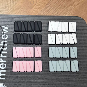 Poids de cheville 4 lb en silicone rose, bracelet lesté pour femme, OEM 1 kg, poids réglable pour poignets et chevilles - Product Image 3