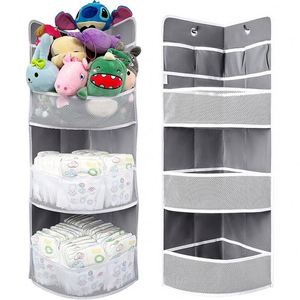 Corner Shelf | Safe Hanging Organizer | Child-Friendly <b>Wall</b> <b>Mount</b> <b>Storage</b> - Product Image 2