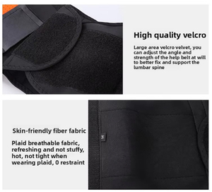 Thể Thao Thoáng Khí Thắt Lưng Hỗ Trợ Belt Thấp Hơn Trở Lại Hỗ Trợ Belt Nén Eo Hỗ Trợ Brace Eo Huấn Luyện Viên - Product Image 6