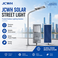 Farola LED Solar DC con Certificación IP66, CCC, CE y RoHS, Batería Lifepo4, Aluminio, Garantía de 5 Años, para Carreteras, Jardines y Montaje en Pared