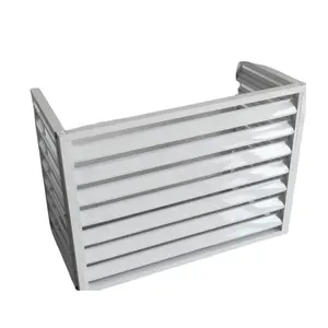 Protecteur de climatiseur en aluminium Couvercle d'unité extérieure de climatiseur Prix de gros d'usine
