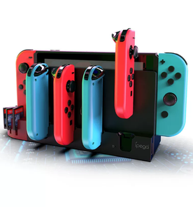 <span class=keywords><strong>Chargeur</strong></span> pour manettes <span class=keywords><strong>Switch</strong></span> Joy-Con NS1, base de charge et support de rangement faits à la main - Product Image 5