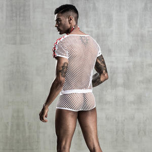 New Style Men Sexy Lingerie Set Adult Carnival Party <span class=keywords><strong>Costume</strong></span> Cosplay intimo Sexy alla moda <span class=keywords><strong>da</strong></span> uomo - Product Image 3