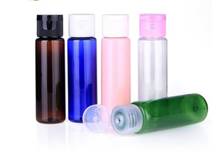 Botellas cosméticas de plástico pequeñas con tapa abatible, Mini botella de plástico vacía con pulverizador de niebla fina, para muestras, 1 Oz, 1 oz, 30 Ml, 30 ml - Product Image 2