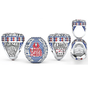 2025 personnalisé Football Basketball Sports Usssa Baseball Championship Ring - Product Image 2