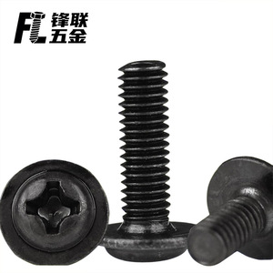 Tornillos de Cabeza Redonda Fenglian M1.4mm M6mm Niquelados Grado A DIN967 para la Industria de la Construcción - Product Image 3