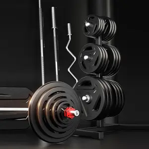 Aerobic Barbell Set Gym Dedicado Ladies Bodybuilding Shaping Small Barbell Straight Bar Hand Grab Piece Color Barbell Piece