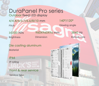 Pantalla LED para Publicidad Exterior HD de 7680 Hz, Pantalla LED 3D para Exteriores, Pantalla de Video LED Gigante IP65, Pantalla LED 3D para Exteriores sin Gafas