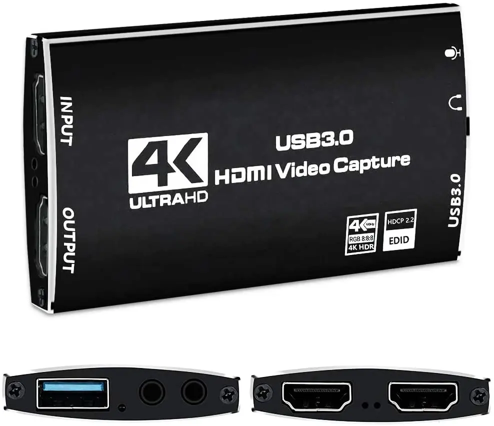 OZC5 Ultra HD 1080P 60FPS 30FPS USB 3.0 HDMI 4K Audio Video Capture Card Perangkat untuk Game Rekaman live Streaming Penyiaran