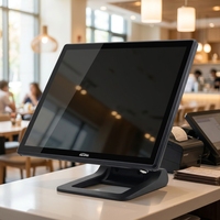 Terminal de Caja Registradora para Supermercado con Pantalla Táctil Capacitiva de 17 Pulgadas, Intel I5, Windows, Resolución 1366x768