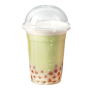 Cup Cups Customized Color Printing Biodegradable PLA Plastic Milkshake Smoothie Takeaway Boba Bubble Tea Cup Disposable Cups