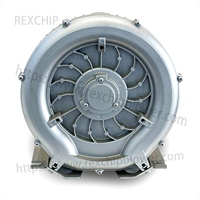 Souffleur annulaire haute pression monophasé monophasé 0,75 kW/0,80 kW de haute qualité pour équipement industriel
