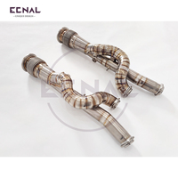 Ecnal pour Lamborghini Aventador LP700-4, tuyau droit en titane à longueur égale, compatible avec Aventador S/ Aventador SV