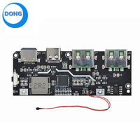 22.5W batterie externe 5 ports bidirectionnel charge rapide module d'alimentation mobile circuit imprimé bricolage carte mère manchon QC4 + PD3.0