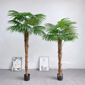 Пальмовые тропические листья, искусственные растения для украшения