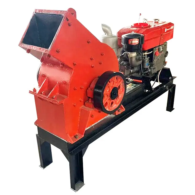 Kleine Bouw Afval Crusher Pebble Granieten Hamer Crusher Hamer Mijnbouw Steen Crusher