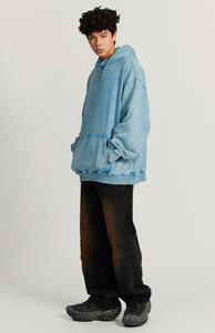 Sudaderas con Capucha Unisex de Corte Regular para Otoño e Invierno, de Algodón Ecológico Grueso, con Cierre, Personalizadas ODM, al por Mayor, Sudaderas con Capucha a la Moda - Product Image 2