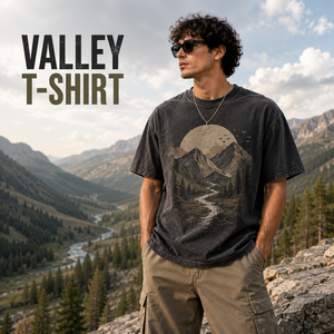 Camiseta Gráfica Vintage Premium Personalizada para Hombre, Algodón Lavado, Estilo Urbano Oversize, Ropa de Marca Privada - Product Image 1