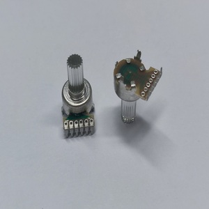 Potenciómetros de luz <span class=keywords><strong>LED</strong></span>, herramienta profesional de pie curvado giratorio, RV1262NS, p, B10K, B500K, 5 pines, B50K - Product Image 3