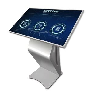 Totem 32 43 55 65 inch Wifi mạng trong nhà tầng đứng LCD màn hình cảm ứng LCD quảng cáo hiển thị tương tác thông tin <span class=keywords><strong>kiosk</strong></span> - Product Image 5