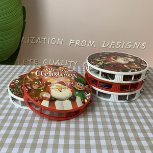 Niños panderetas instrumento Musical juguete al por mayor tambor de plástico <span class=keywords><strong>Navidad</strong></span> personalizado logotipo impreso niños <span class=keywords><strong>pandereta</strong></span> - Product Image 2