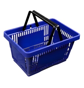 <span class=keywords><strong>Panier</strong></span> de courses en plastique rose coloré, écologique, à 2 poignées, 20 L, nouveau design Lichen LILY - Product Image 4