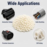 Granulés de Nylon à Longue Chaîne, Vente Directe Usine, PA610 PA612 PA1010 PA1012, Matière Première Vierge en Polyamide pour Moulage par Injection