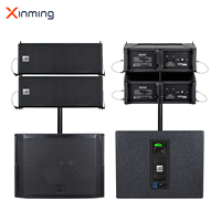 R206 Pro Audio Dual 6 pouces, système de sonorisation actif à deux voies, enceinte Line Array, équipement DJ/amplificateurs/enceintes, enceintes d'extérieur