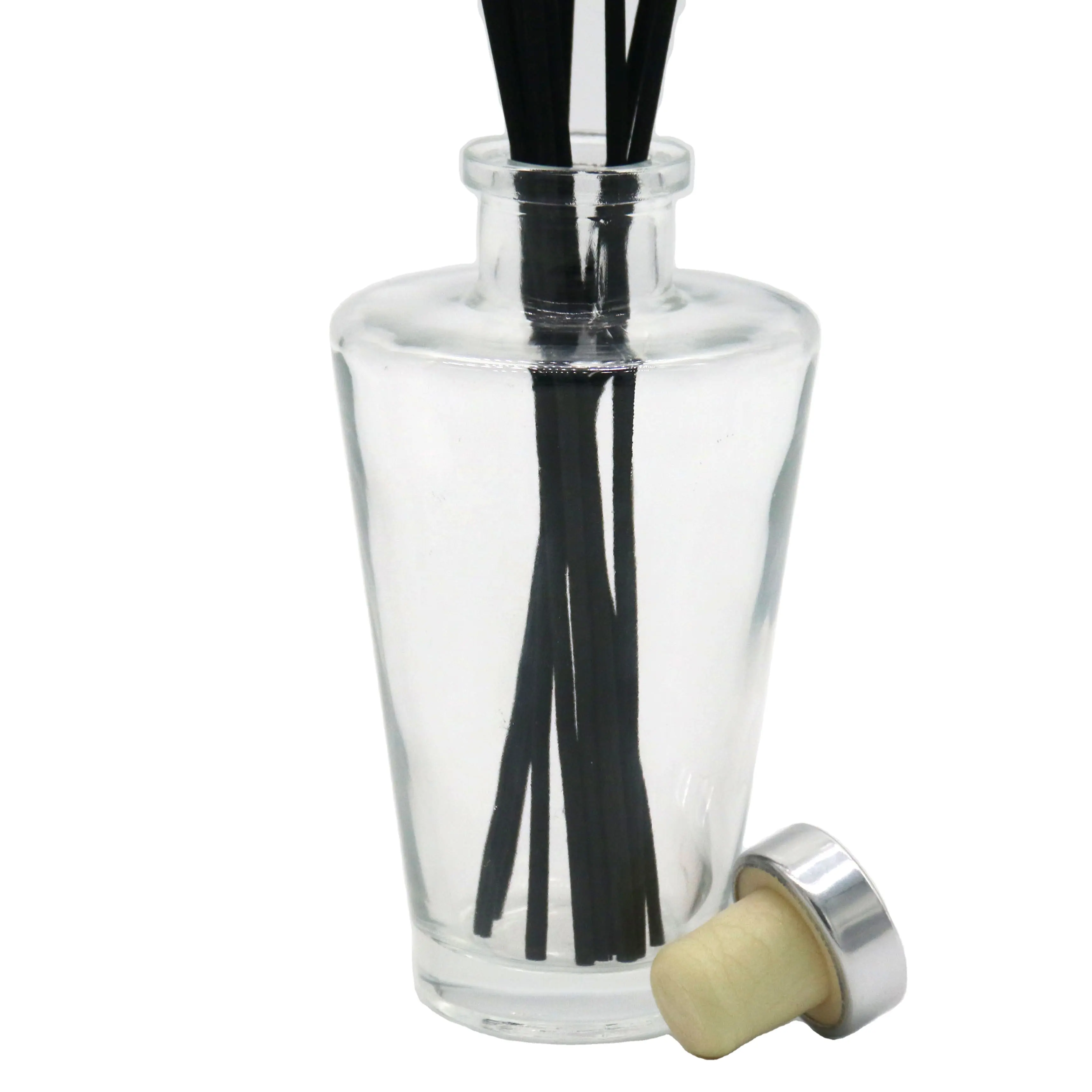 200ml Stock Clear Cone Reed Diffuser Glass Bottle