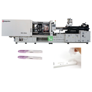 Machine de moulage par <span class=keywords><strong>injection</strong></span> entièrement automatique de haute précision pour bâtonnets de test de grossesse <span class=keywords><strong>HCG</strong></span> en ABS/PC/PET avec composants d'engrenage - Product Image 1