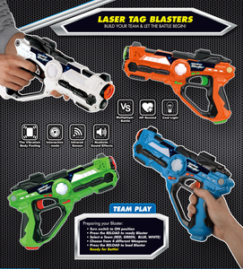 Battle Shot Laser Game Gun Set Chaleco Laser Guns Tag para la venta - Product Image 2