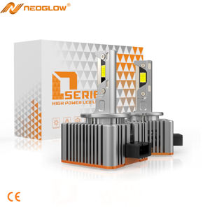 Oferta al por Mayor con MOQ Alto, en Existencia, Luces LED para Autos de 200W 40000Lm CSP4575, Faros LED para Automóviles con Decodificador D1S D2S D3S, Garantía de 2 Años - Product Image 1