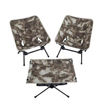 Chaise lune en aluminium, capacité 120 kg, tissu PU 600D imperméable, pliable, pour camping, pêche, extérieur, portable, OEM